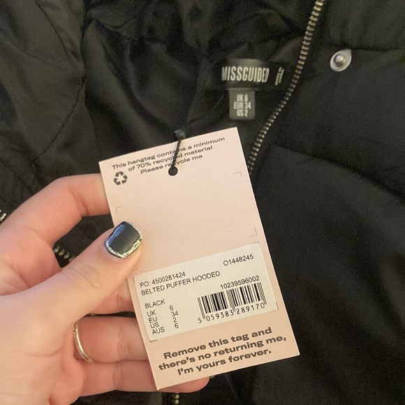 Missguided puffer jacket - Picture 3 of 3